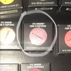 Mac eyeshadow in swish color used once.